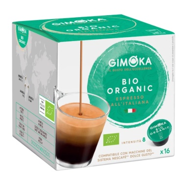 Gimoka Espresso Bio Organic Dolce Gusto kapslid 16tk