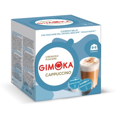 Gimoka Cappuccino Dolce Gusto kapslid 8+8tk