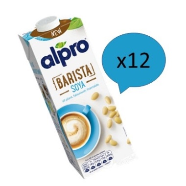 Alpro Barista sojajook 12x1L