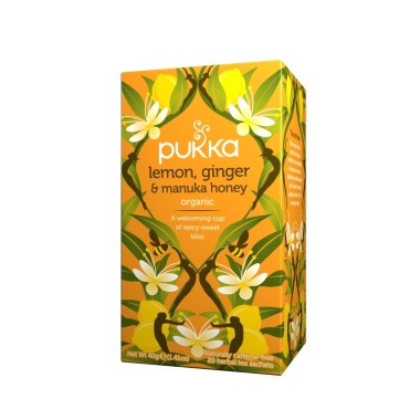 PUKKA Sidrun-ingver-mesi taimetee 20pk