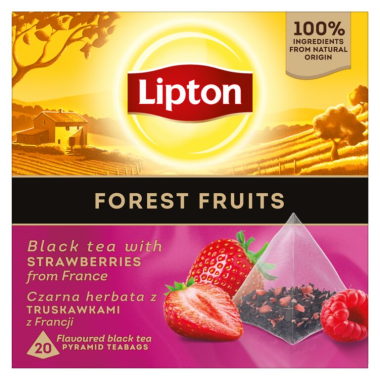 LIPTON must tee metsamarjadega Forest Fruit 20pk