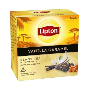 LIPTON must tee Vanilla Caramel 20pk